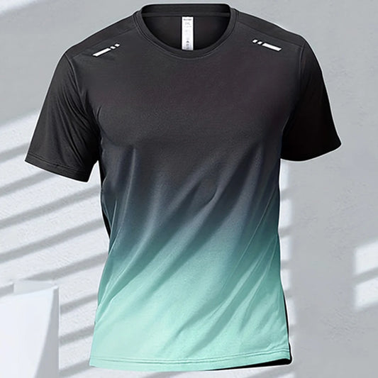 Camisetas masculina esportiva de secagem rápida